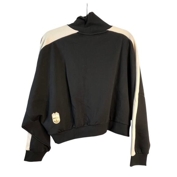 Adidas  Women's  Chic Ski Mock Neck Sweatshirt , Black, M - Picture 3 of 8